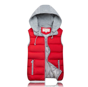 WOMEN'S HOODED VEST - funshirtsusa
