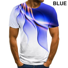 #Men 3D Printed T-Shirt Personality Lightning T Shirt Short Sleeve Casual T Shirt 2021 New Summer Fashion T-Shirt - funshirtsusa